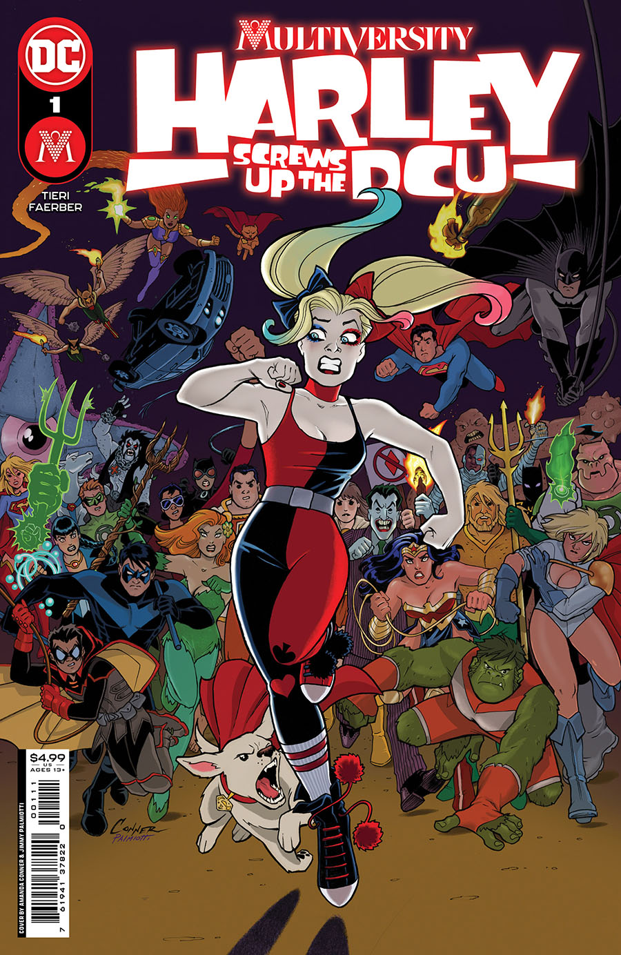 Multiversity Harley Screws Up The DCU #1 Cover A Regular Amanda Conner Cover