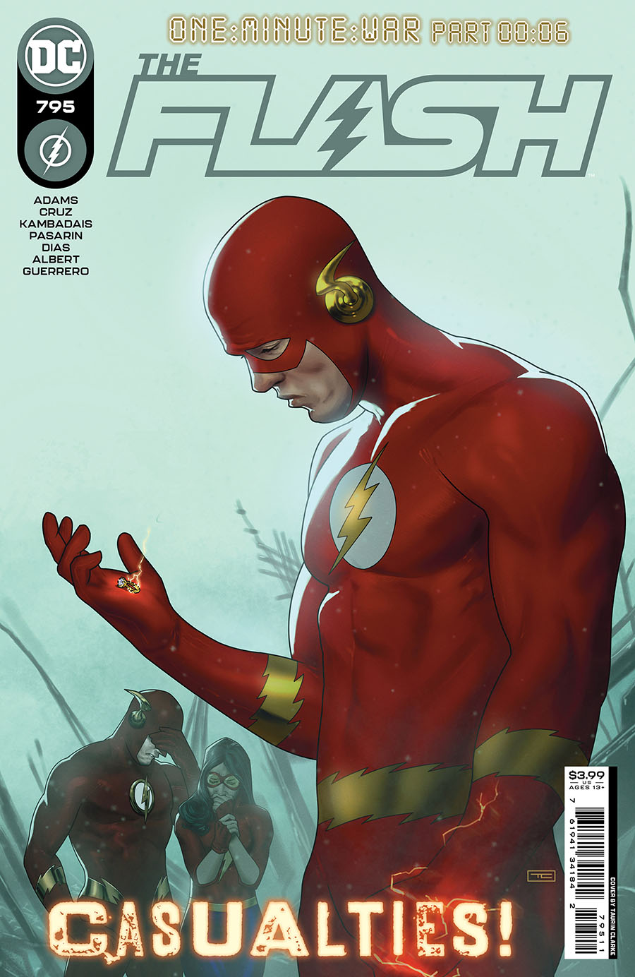 Flash Vol 5 #795 Cover A Regular Taurin Clarke Cover (One-Minute War Part 6)