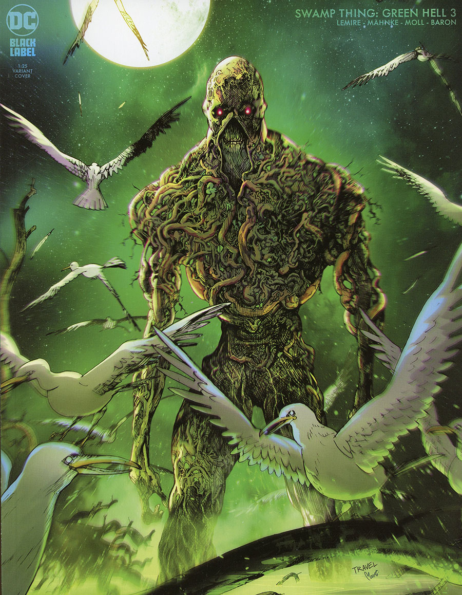 Swamp Thing Green Hell #3 Cover C Incentive Travel Foreman Variant Cover