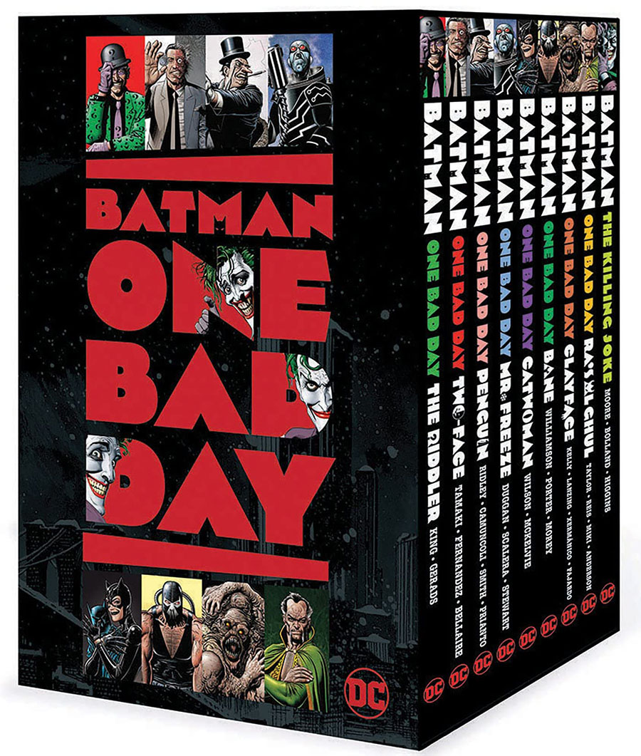 Batman One Bad Day Build A Box Set (Direct Market Edition)