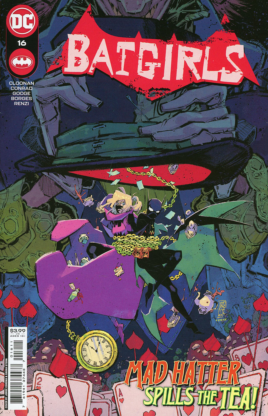Batgirls #16 Cover A Regular Jorge Corona Cover