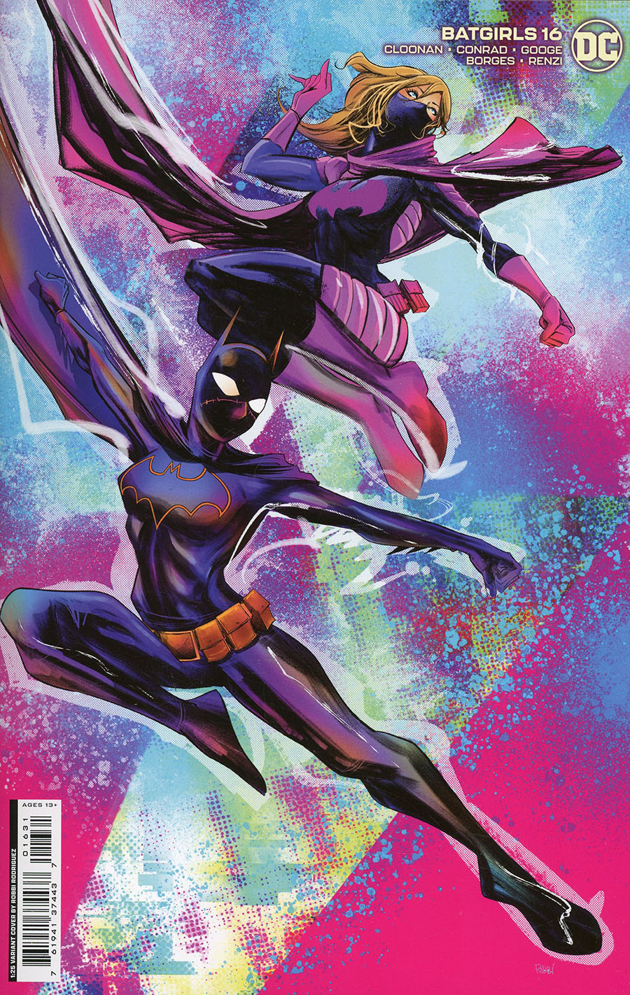 Batgirls #16 Cover D Incentive Robbi Rodriguez Card Stock Variant Cover