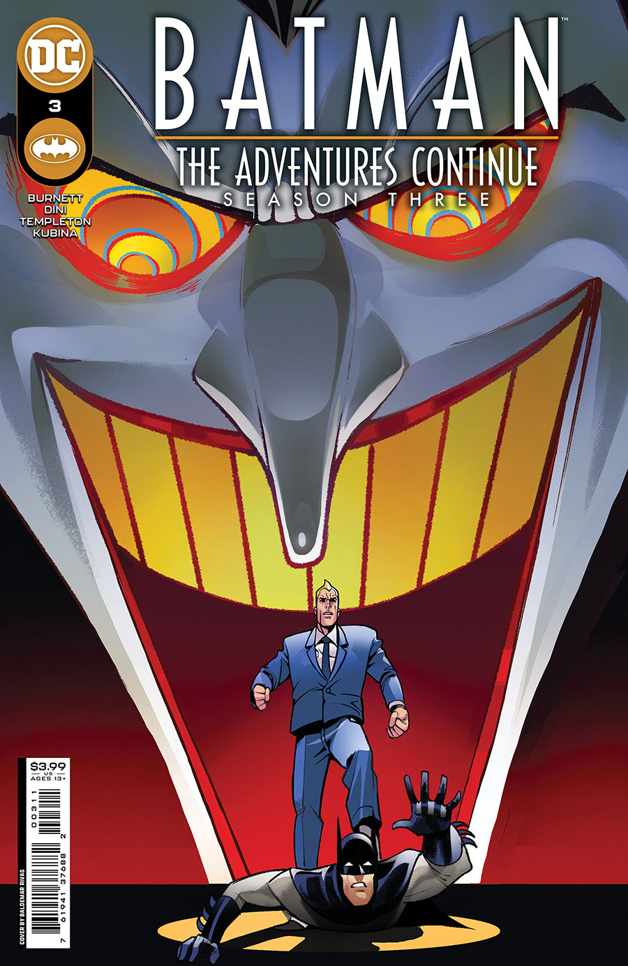 Batman The Adventures Continue Season III #3 Cover A Regular Baldemar Rivas Cover