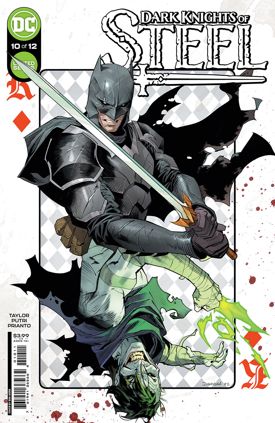 Dark Knights Of Steel #10 Cover A Regular Dan Mora Cover