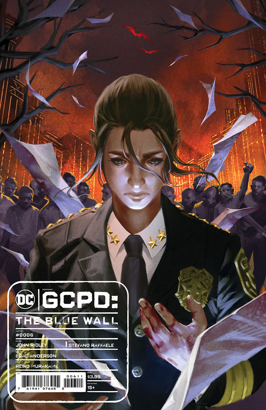 GCPD The Blue Wall #6 Cover A Regular Reiko Murakami Cover