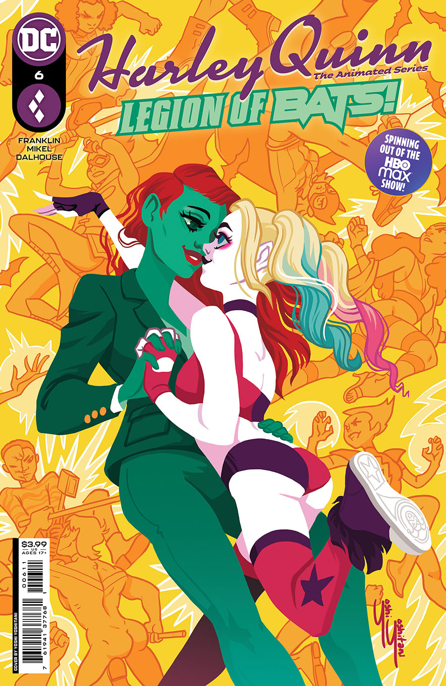 Harley Quinn The Animated Series Legion Of Bats #6 Cover A Regular Yoshi Yoshitani Cover