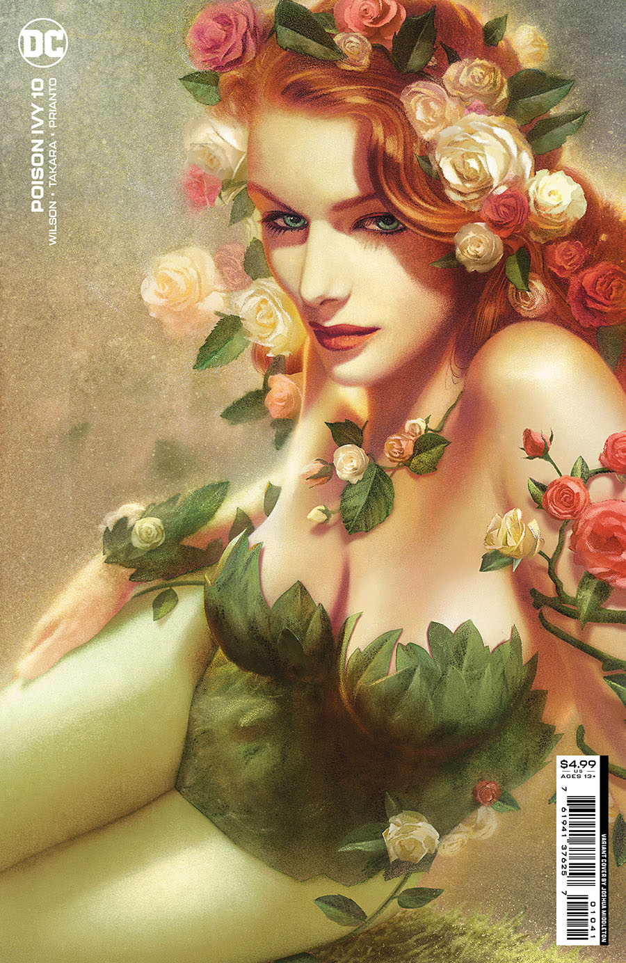 Poison Ivy #10 Cover C Variant Joshua Middleton Card Stock Cover