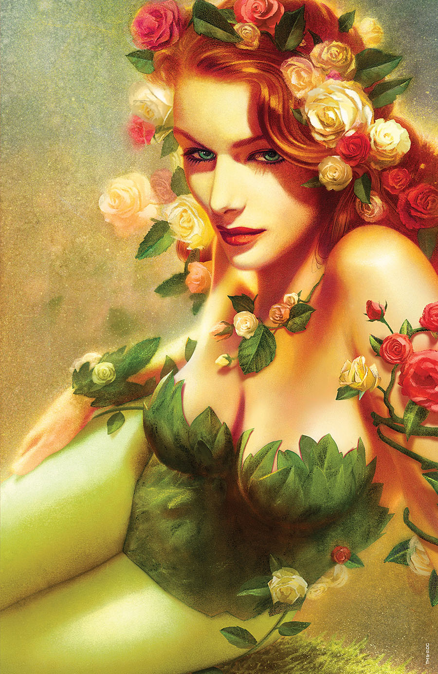 Poison Ivy #10 Cover F Incentive Joshua Middleton Virgin Foil Variant Cover