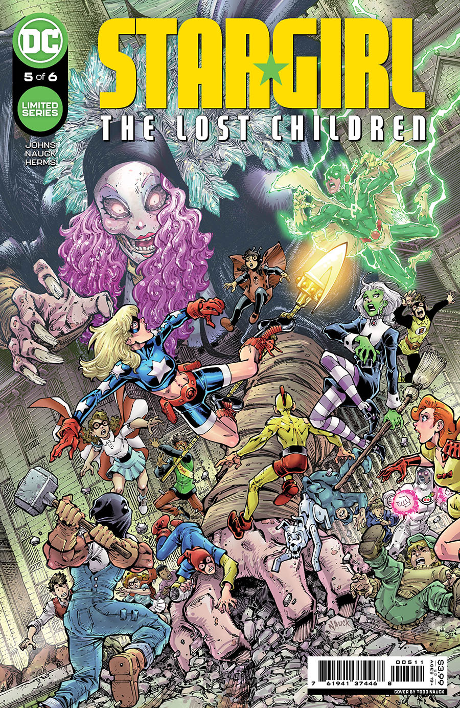 Stargirl The Lost Children #5 Cover A Regular Todd Nauck Cover