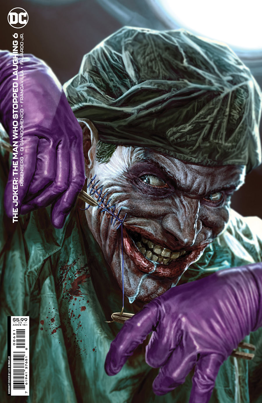 Joker The Man Who Stopped Laughing #6 Cover B Variant Lee Bermejo Cover