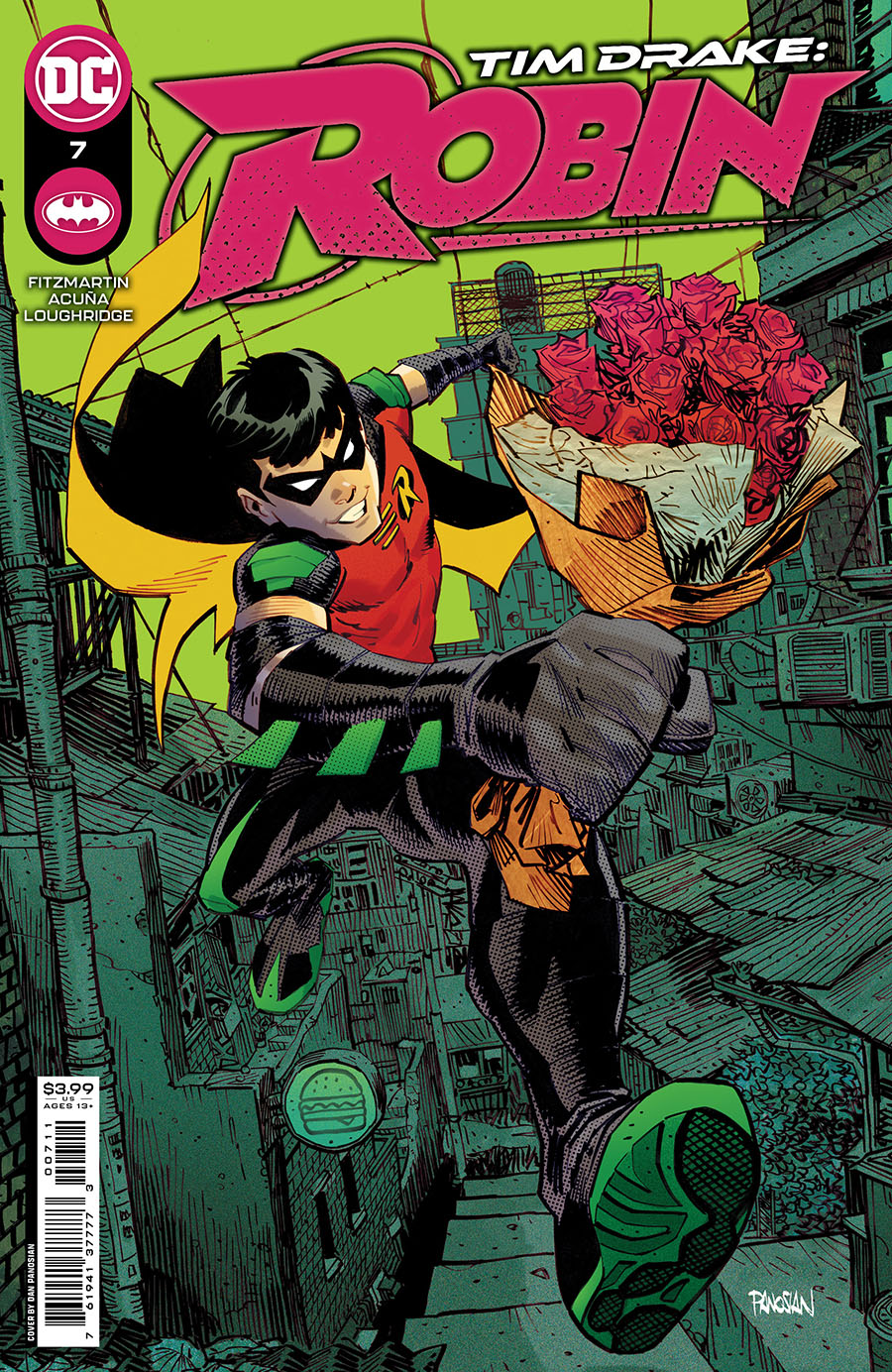 Tim Drake Robin #7 Cover A Regular Dan Panosian Cover