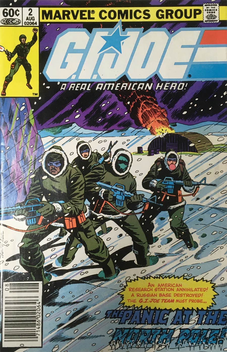 GI Joe A Real American Hero #2 Cover C 1st Ptg Newsstand Edition