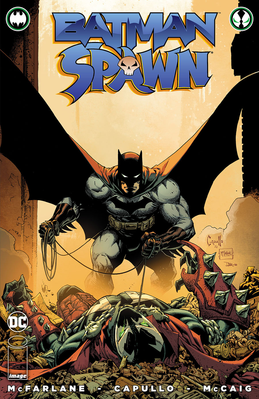 Batman Spawn #1 (One Shot) Cover U 2nd Ptg Greg Capullo Batman Recolored Variant Cover