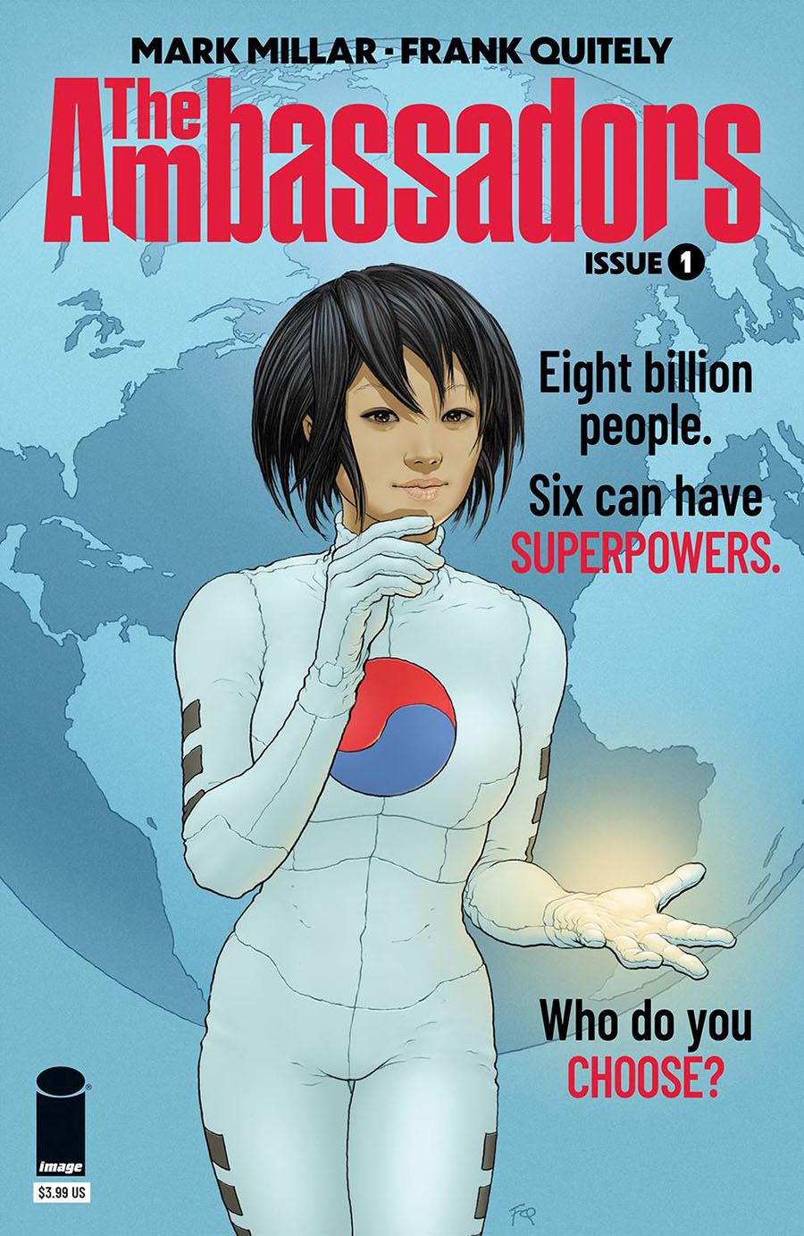 Ambassadors #1 Cover A Regular Frank Quitely Color Cover (Limit 1 Per Customer)