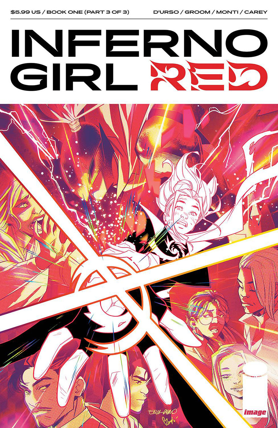 Inferno Girl Red Book 1 #3 Cover A Regular Erica Durso & Igor Monti Cover