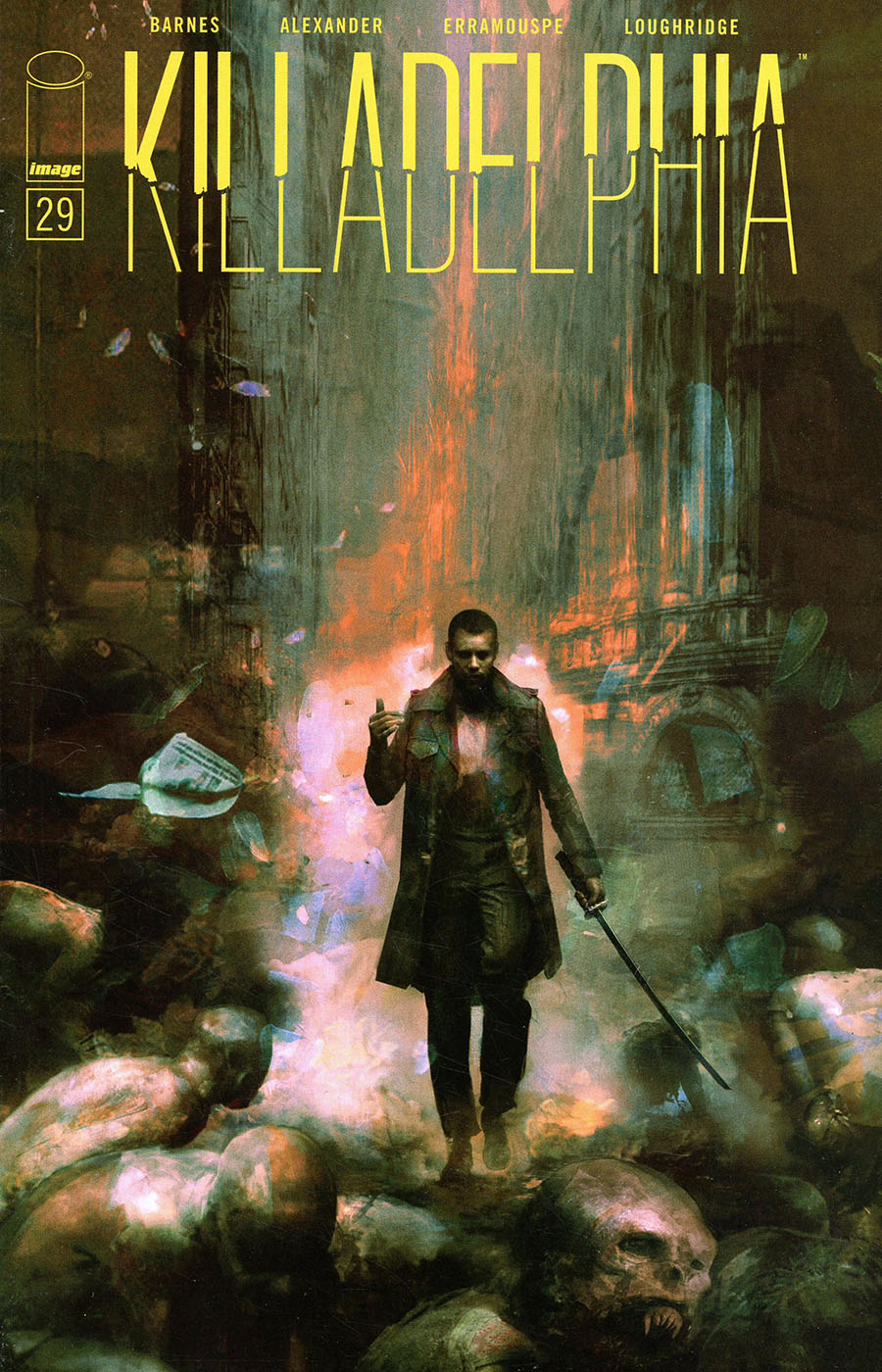 Killadelphia #29 Cover B Variant Christopher Shy Cover