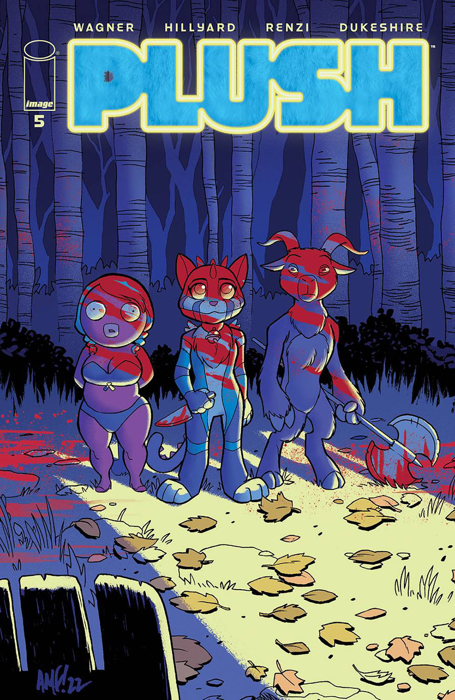 Plush #5 Cover B Variant Tony Fleecs Cover