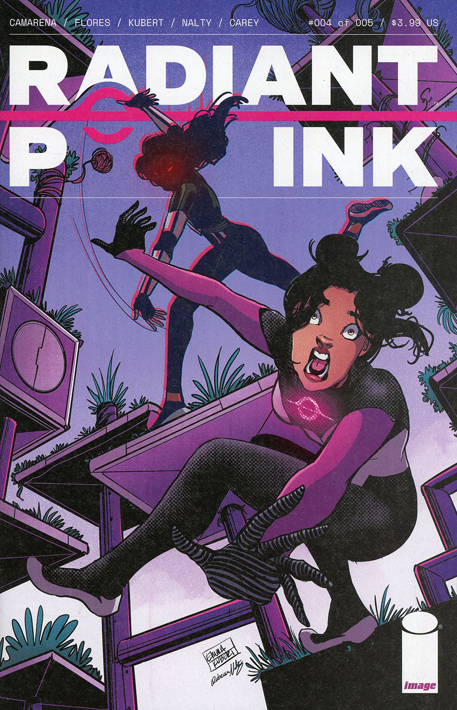 Radiant Pink #4 Cover A Regular Emma Kubert Cover