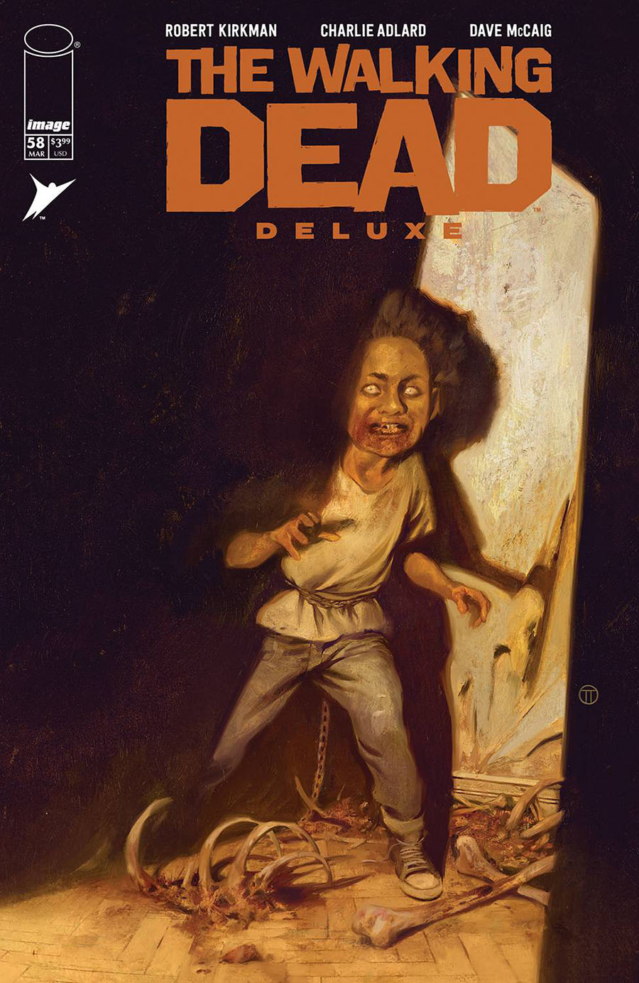 Walking Dead Deluxe #58 Cover D Variant Julian Totino Tedesco Cover