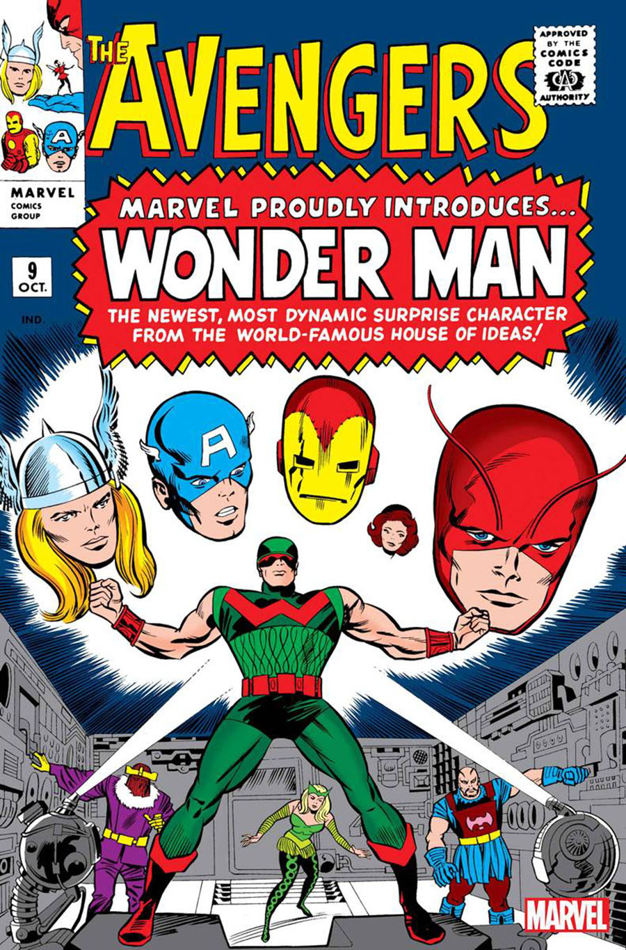 Avengers #9 Cover B Facsimile Edition