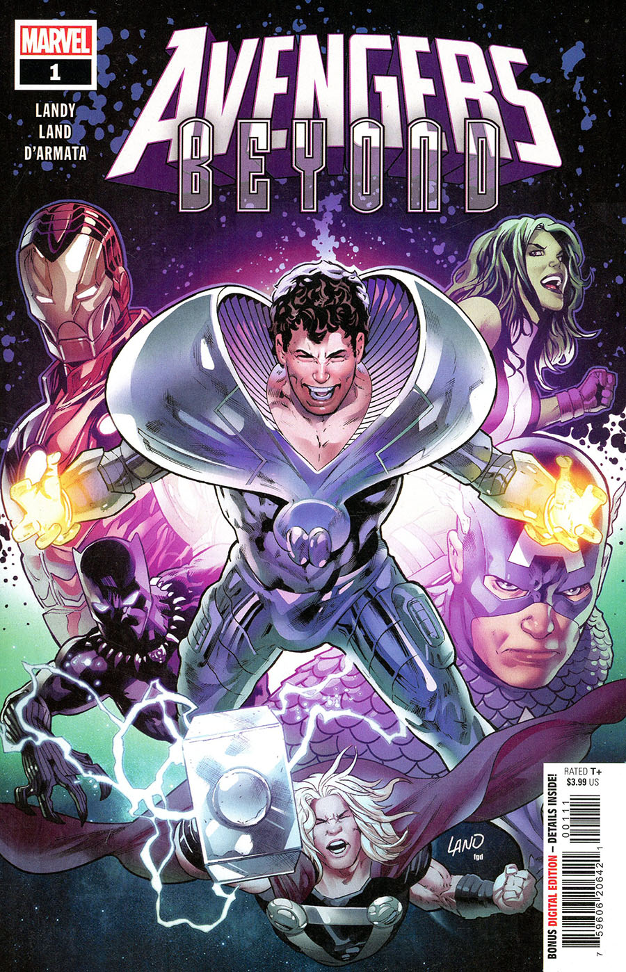 Avengers Beyond #1 Cover A Regular Greg Land Cover