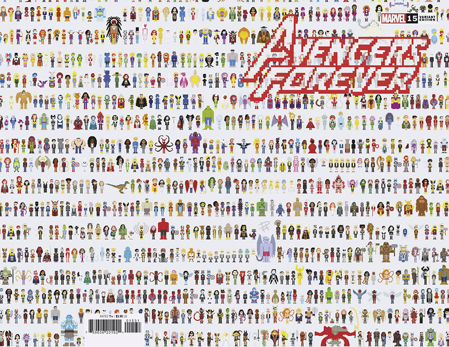 Avengers Forever Vol 2 #15 Cover C Variant Daniel Hainsworth Connecting Wraparound Cover (Avengers Assemble Part 9)