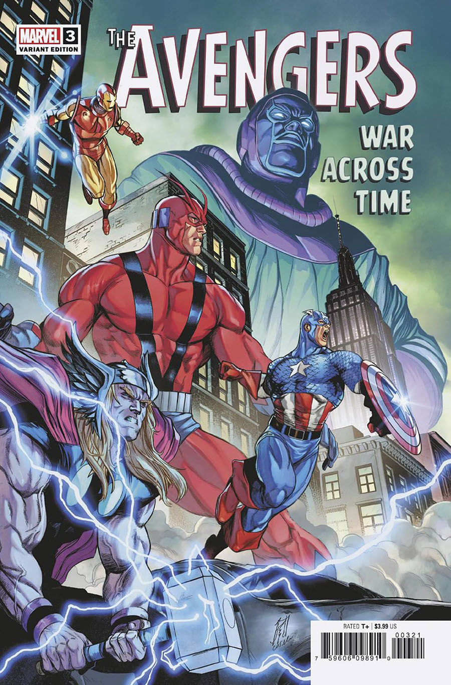 Avengers War Across Time #3 Cover B Variant Stefano Caselli Cover