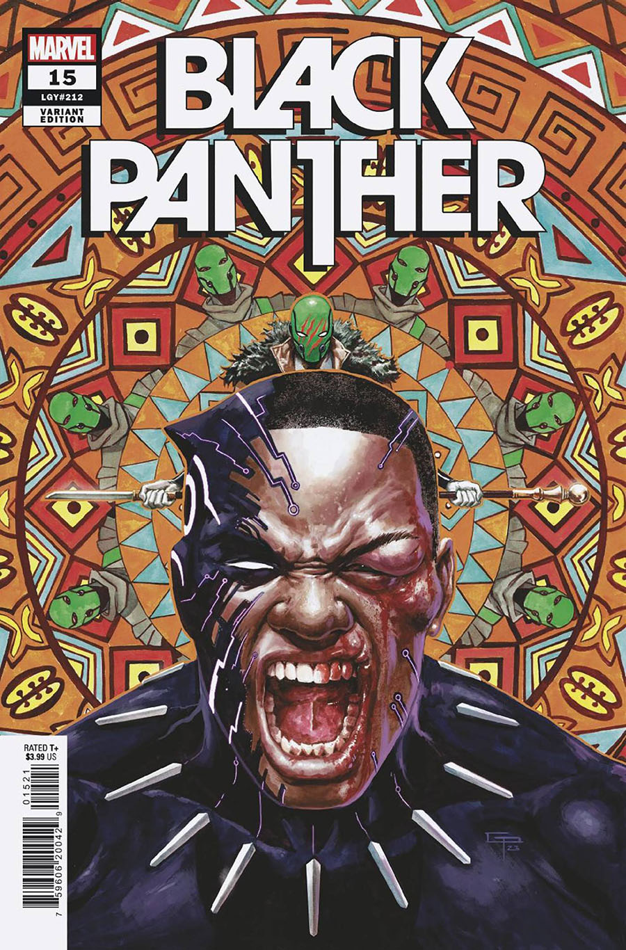 Black Panther Vol 8 #15 Cover B Variant German Peralta Cover