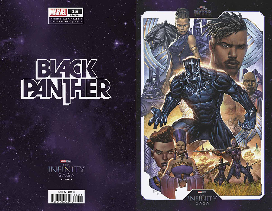 Black Panther Vol 8 #15 Cover C Variant Ken Lashley Infinity Saga Phase 3 Cover