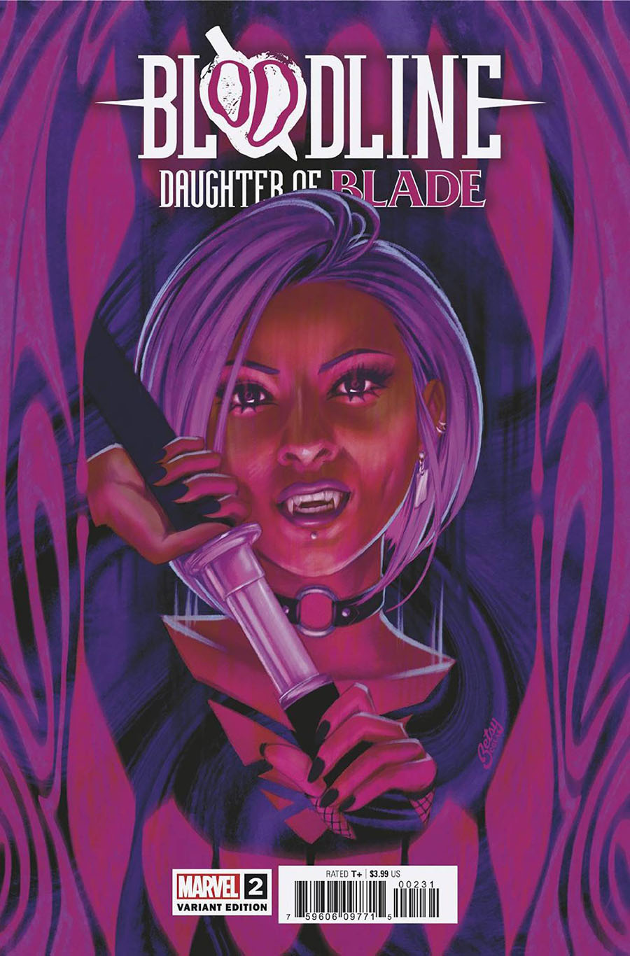 Bloodline Daughter Of Blade #2 Cover D Variant Betsy Cola Cover