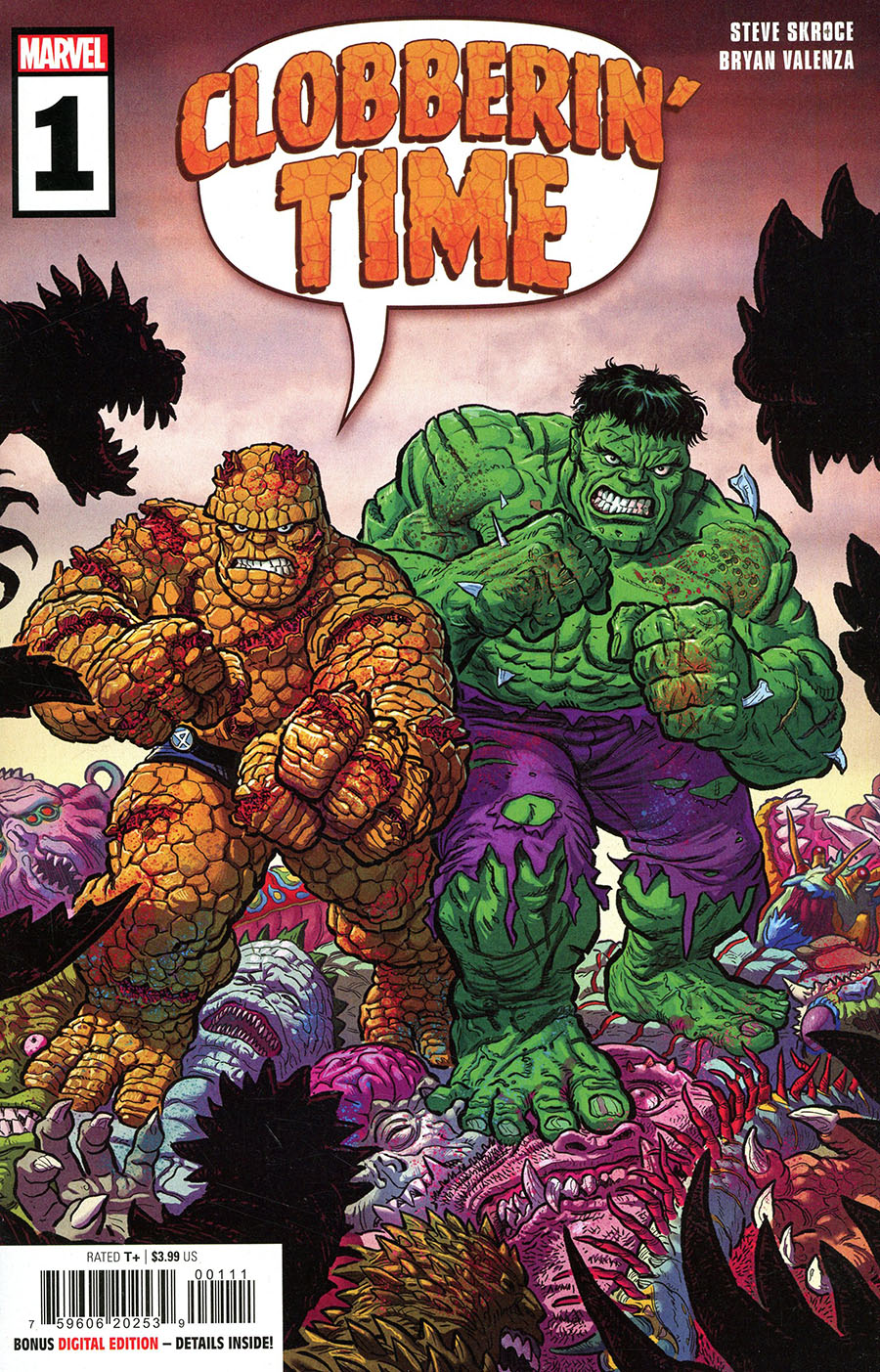 Clobberin Time #1 Cover A Regular Steve Skroce Cover