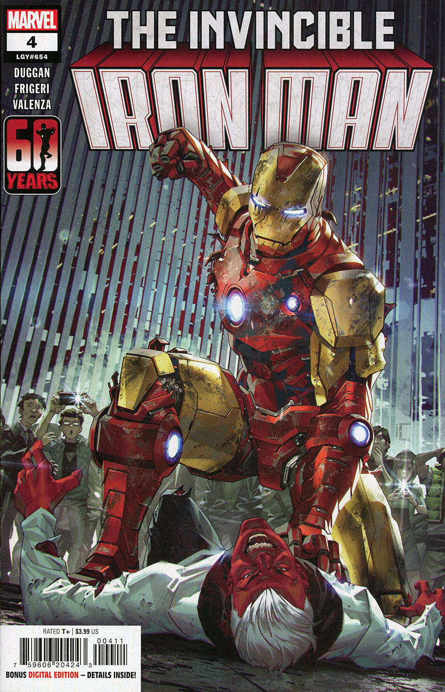 Invincible Iron Man Vol 4 #4 Cover A Regular Kael Ngu Cover