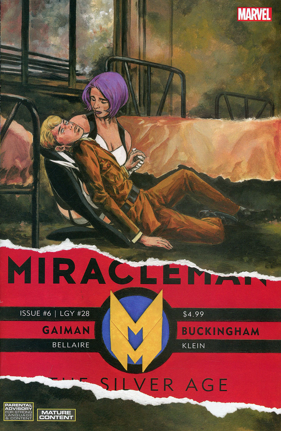 Miracleman By Gaiman & Buckingham The Silver Age #6 Cover A Regular Mark Buckingham Cover