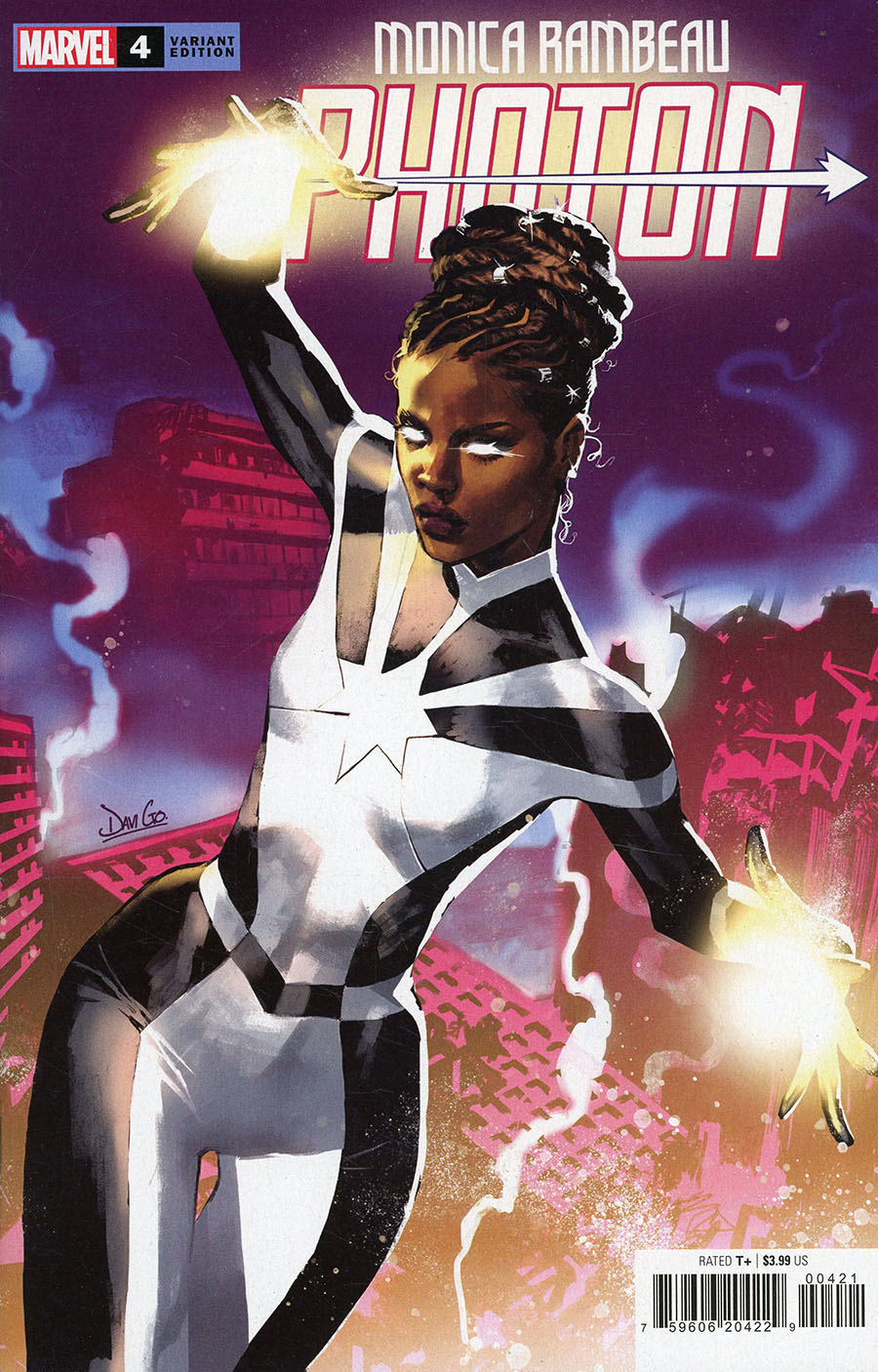 Monica Rambeau Photon #4 Cover B Variant Davi Go Cover