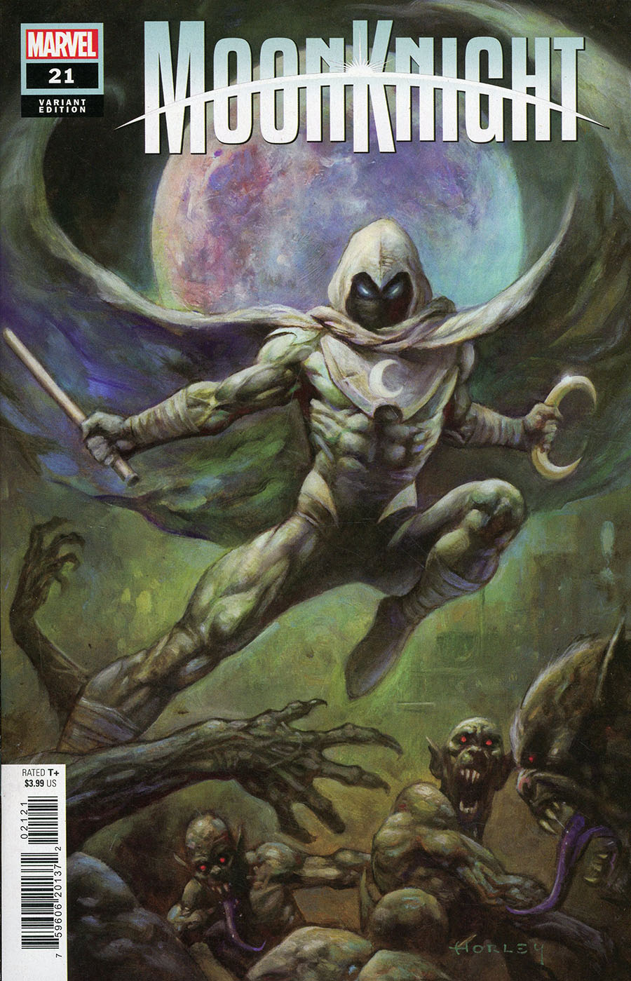 Moon Knight Vol 9 #21 Cover B Variant Alex Horley Cover