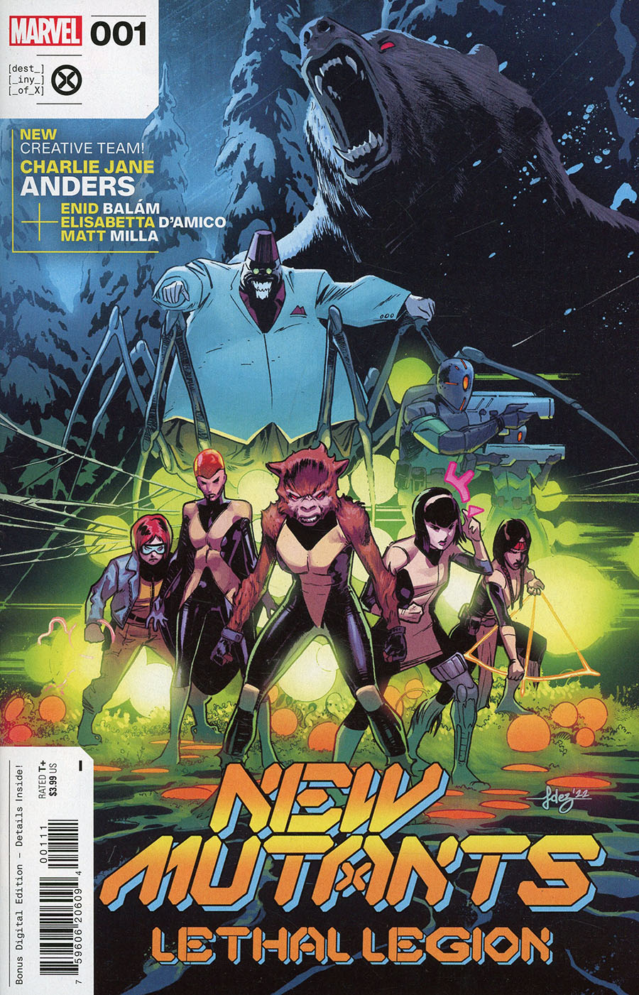 New Mutants Lethal Legion #1 Cover A Regular Javier Fernandez Cover