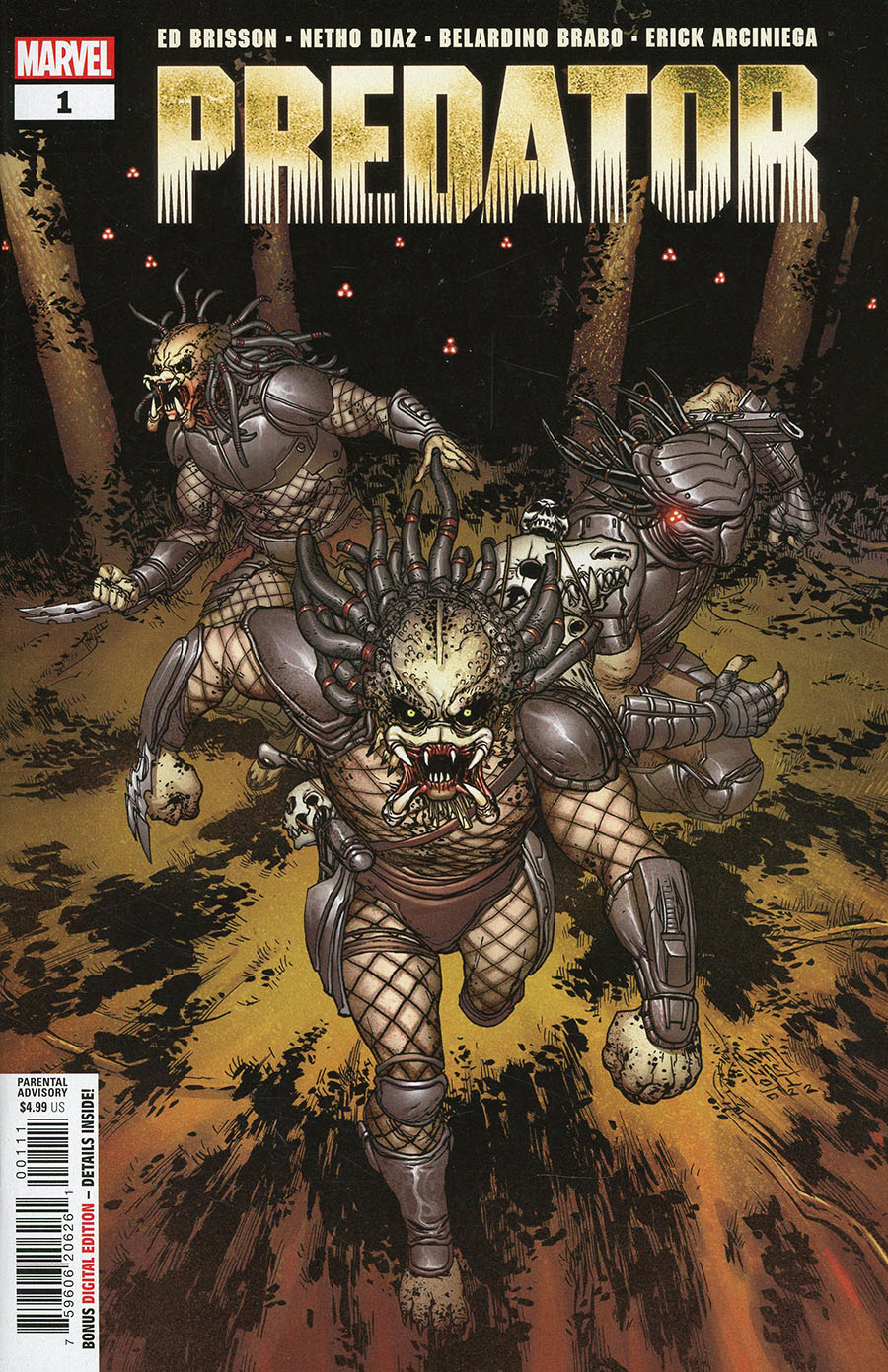 Predator Vol 4 #1 Cover A Regular Giuseppe Camuncoli Cover