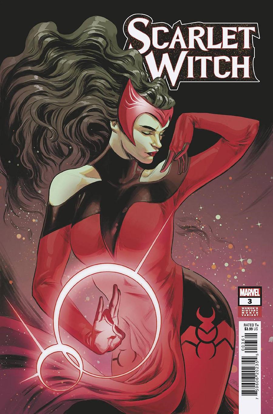 Scarlet Witch Vol 3 #3 Cover B Variant Carmen Carnero Womens History Month Cover