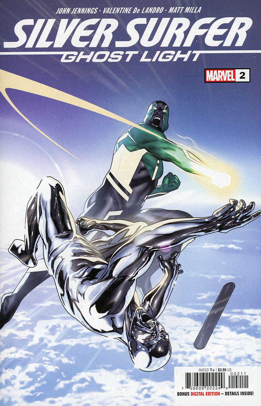 Silver Surfer Ghost Light #2 Cover A Regular Taurin Clarke Cover
