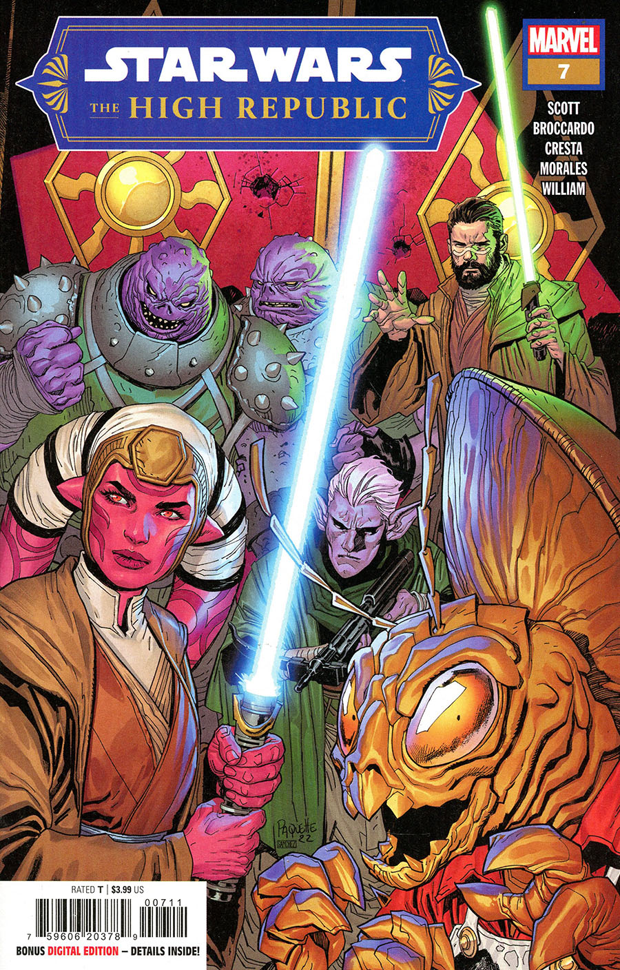 Star Wars The High Republic Vol 2 #7 Cover A Regular Yanick Paquette Cover