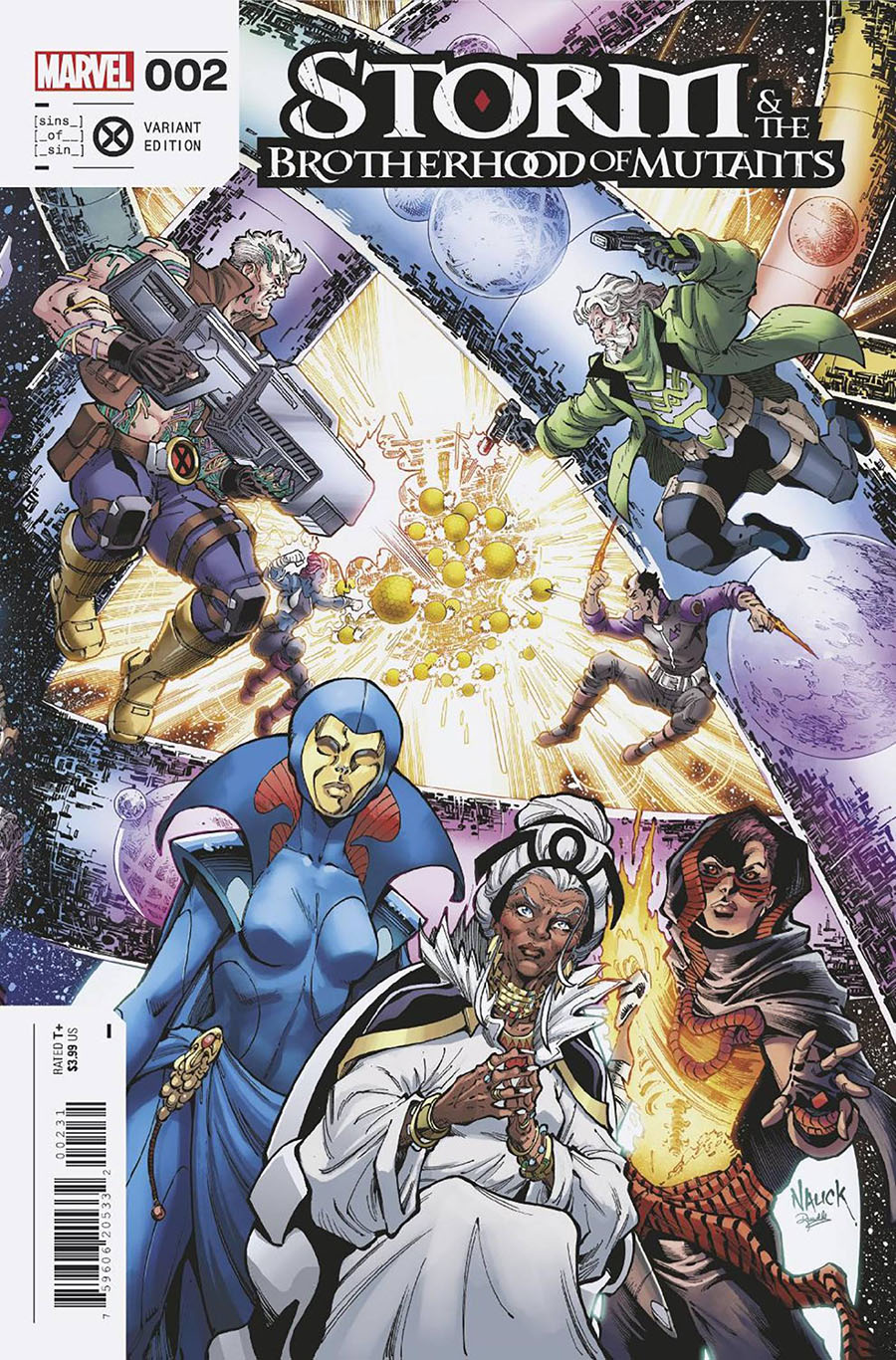 Storm And The Brotherhood Of Mutants #2 Cover B Variant Todd Nauck Sins Of Sinister March Connecting Cover (Sins Of Sinister Tie-In)