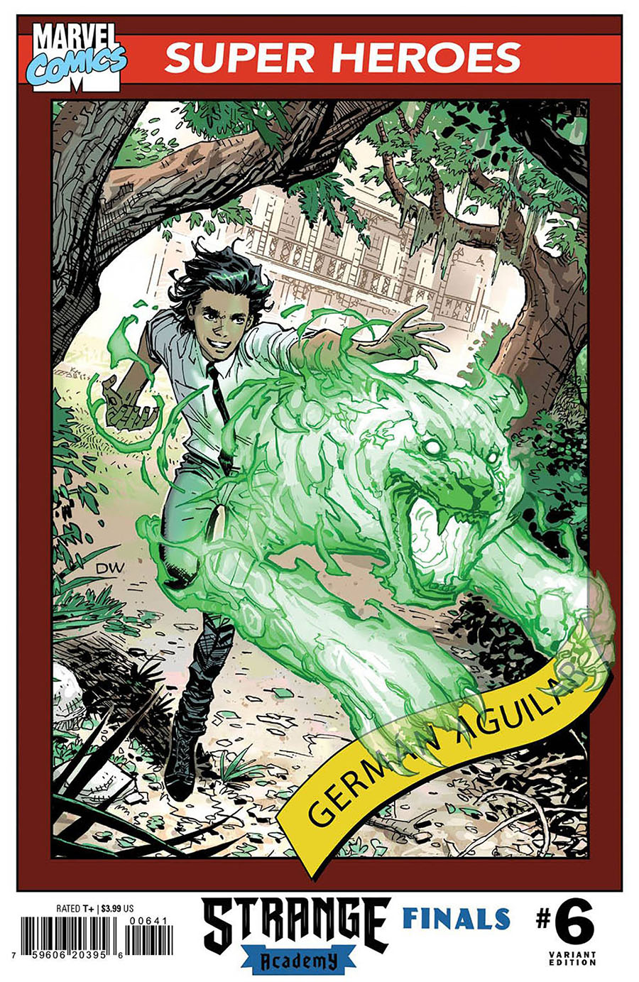 Strange Academy Finals #6 Cover C Variant Dustin Weaver Trading Card Cover