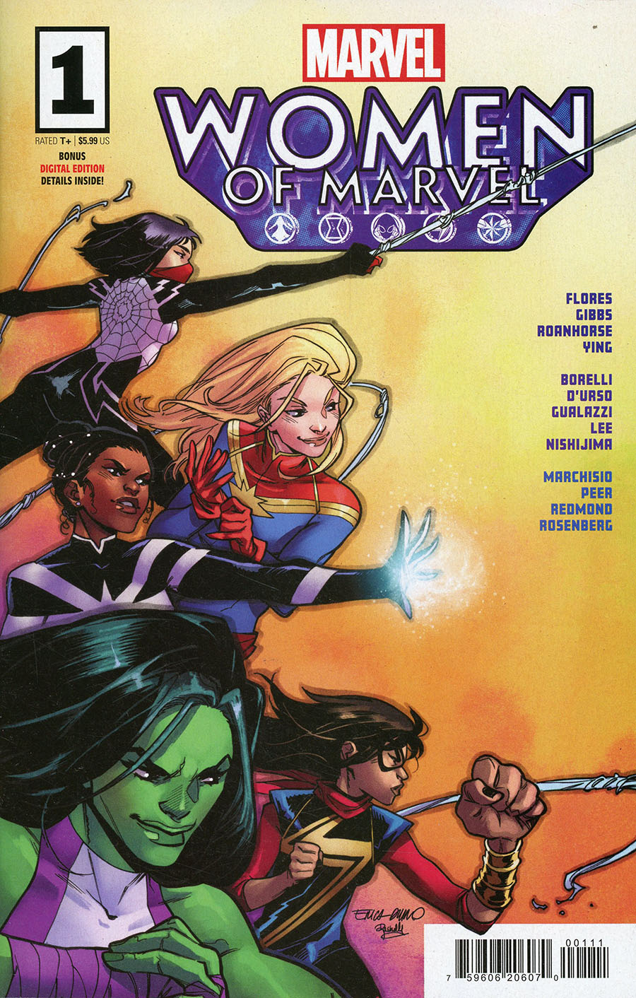 Women Of Marvel (2023) #1 (One Shot) Cover A Regular Erica Durso Cover