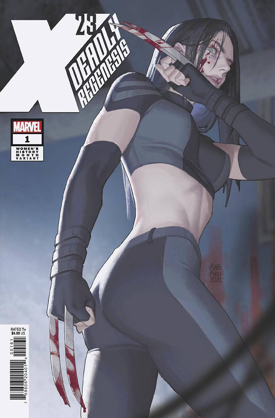 X-23 Deadly Regenesis #1 Cover B Variant AKA Womens History Month Cover (Limit 1 Per Customer)