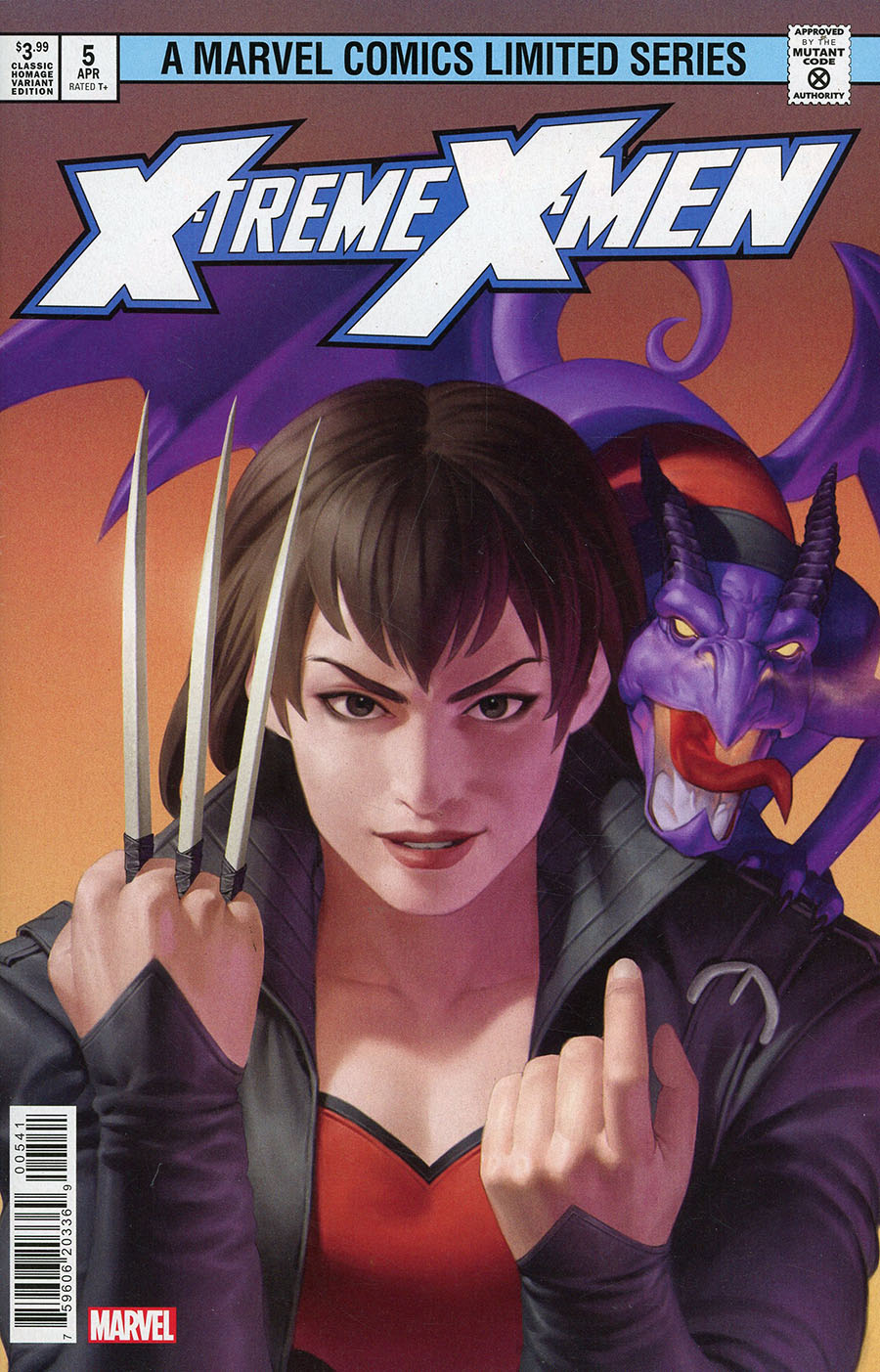 X-Treme X-Men Vol 3 #5 Cover B Variant Junggeun Yoon Homage Cover