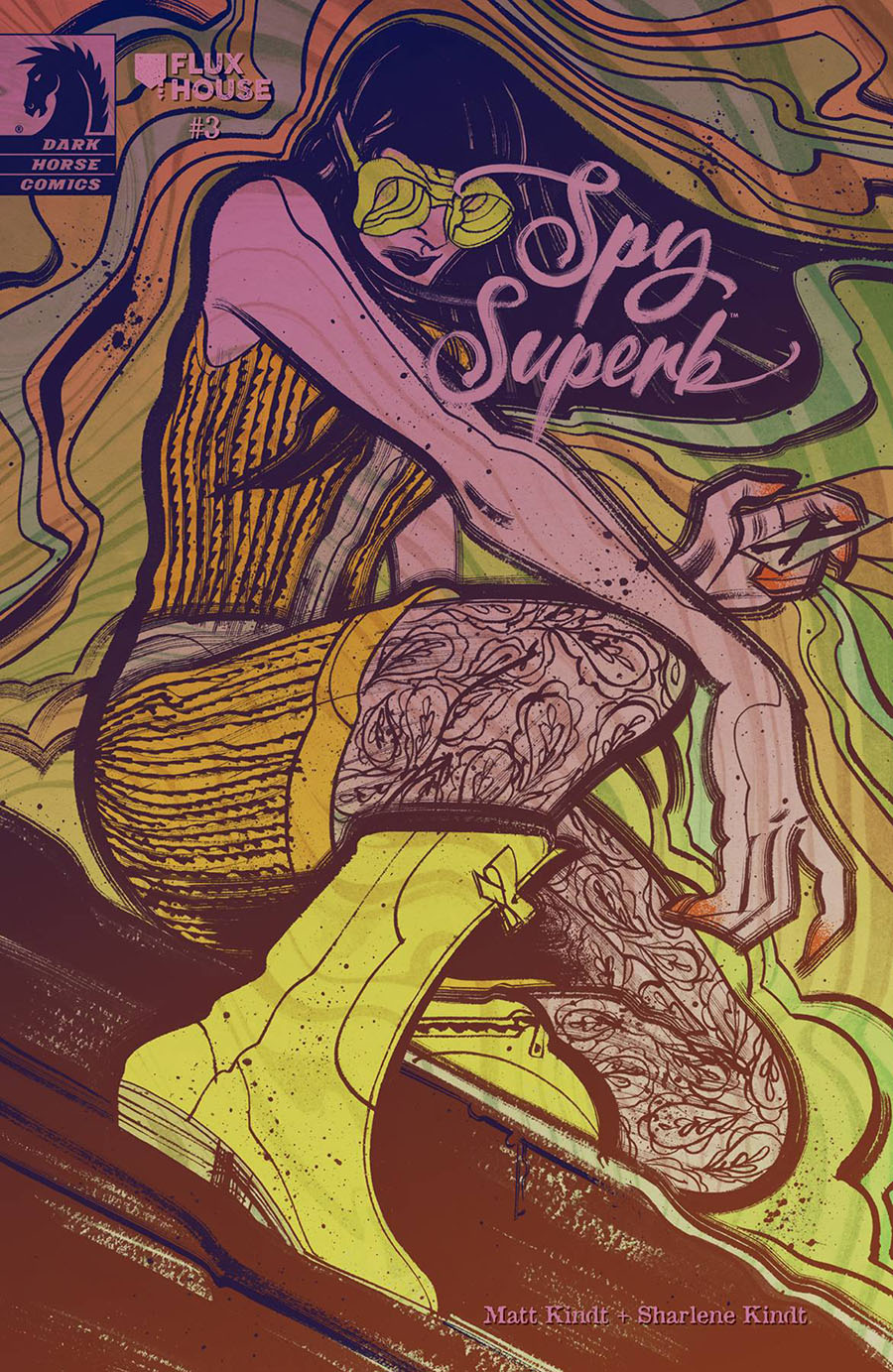 Spy Superb #3 Cover B Variant Anne Benjamin Cover