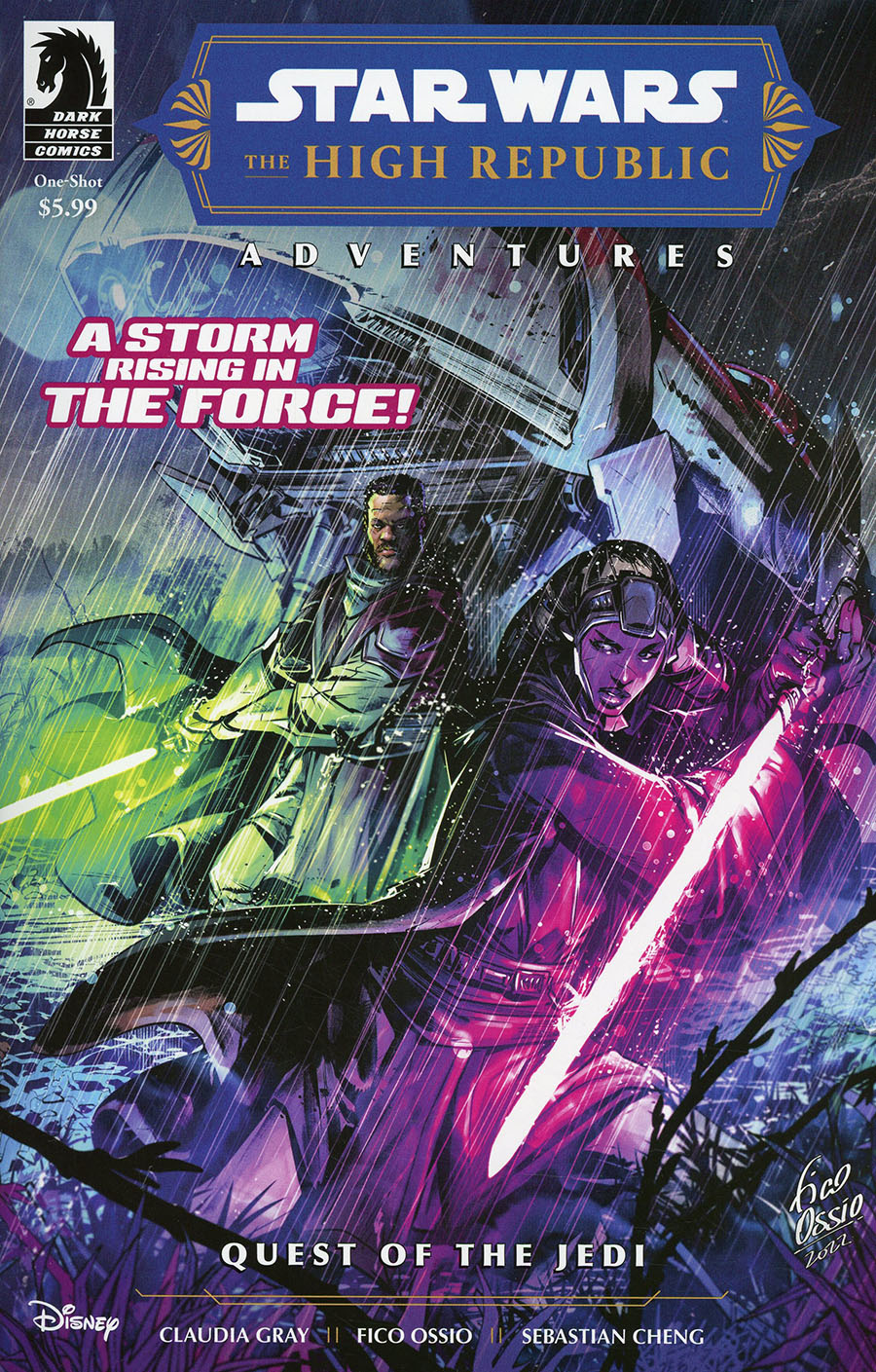 Star Wars The High Republic Adventures Quest Of The Jedi #1 (One Shot) Cover B Variant Fico Ossio Cover (Limit 1 Per Customer)