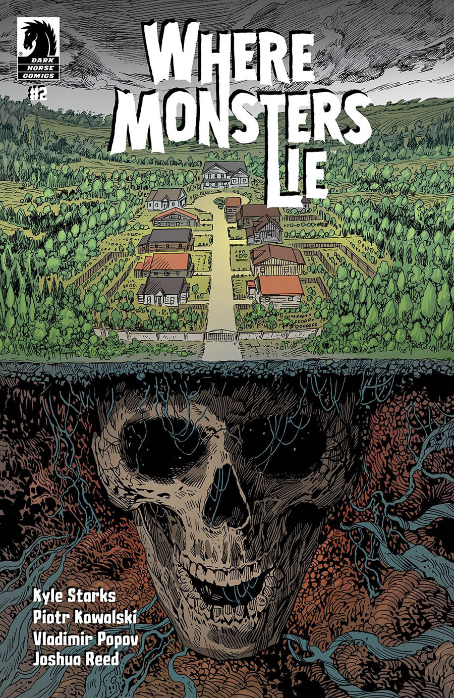 Where Monsters Lie #2 Cover A Regular Piotr Kowalski Cover