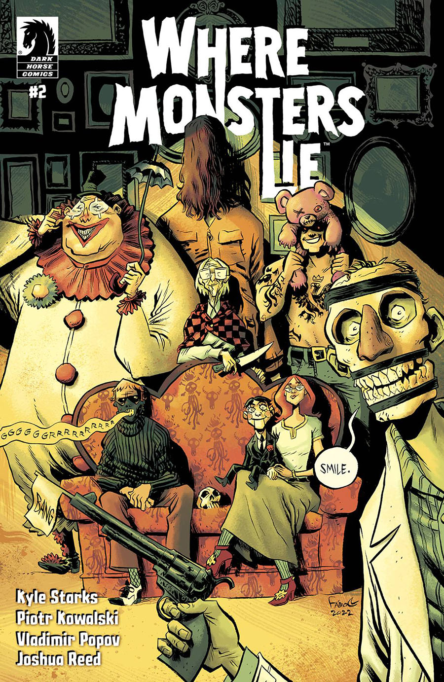 Where Monsters Lie #2 Cover B Variant Fabio Moon Cover