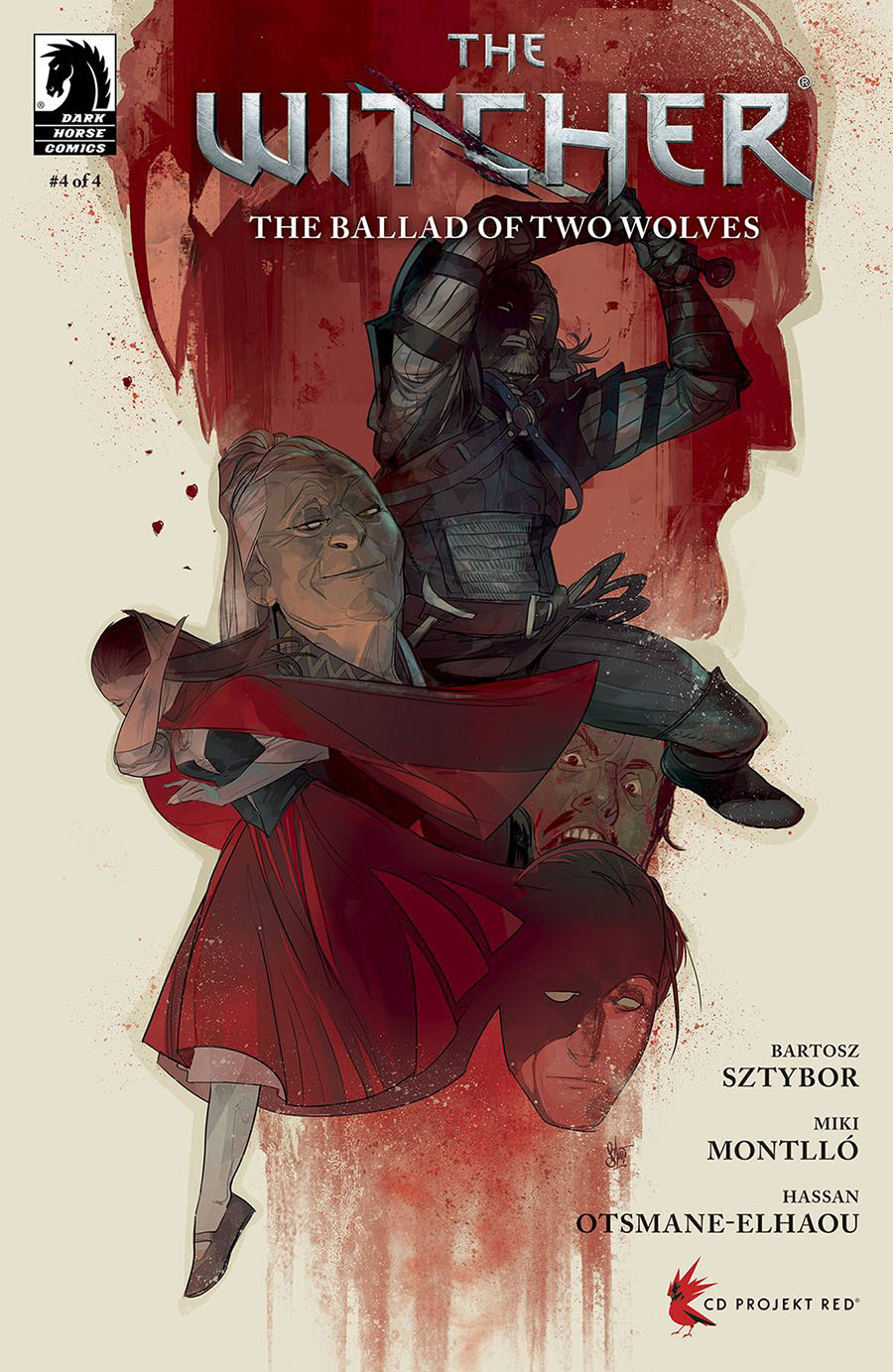 Witcher The Ballad Of Two Wolves #4 Cover C Variant Otto Schmidt Cover